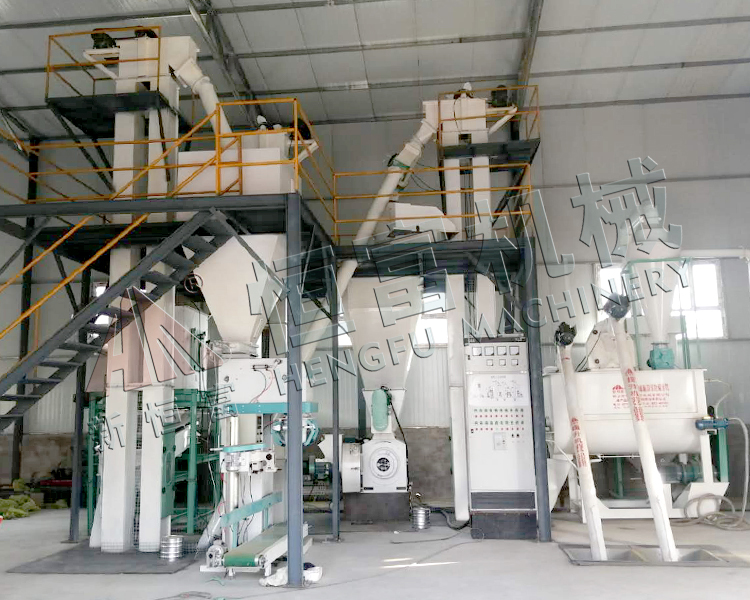 新疆喀什320环模颗粒饲料机组