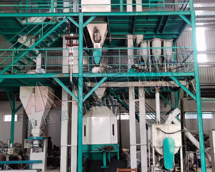 坦桑尼亚禽畜饲料加工机组