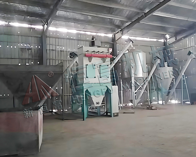 江苏连云港原粮储存粉碎饲料机组