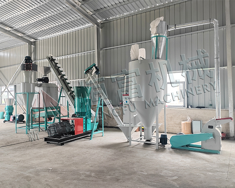 湖南怀化平模500颗粒饲料机组