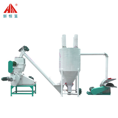 简易型草粉颗粒机组