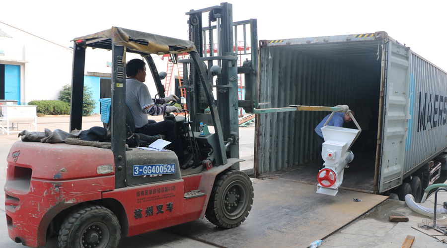 调质器、喂料器装车